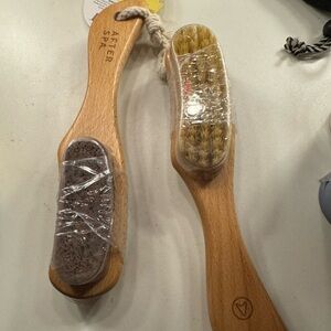Wooden Bath Brush Set
